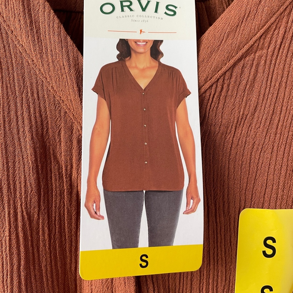 NWT Lightweight Orvis Blouse, S